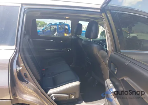 2019 Toyota Highlander Limited Platinum from USA, damaged, VIN 5TDYZRFH7KS342152